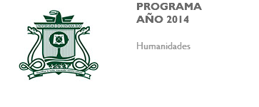 ﷯PROGRAMA AÑO 2014 Humanidades 