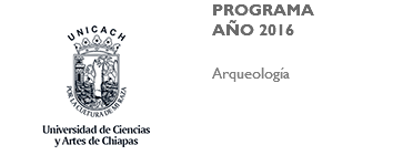 ﷯PROGRAMA AÑO 2016 Arqueología 